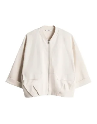 Opus - Blouson-Jacke - Goros beige - Gr. - 44