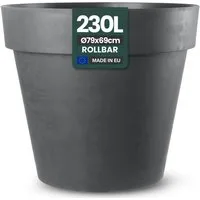 Kreher Pflanzkübel Rollbarer XXL Pflanzkübel "LIKE" Ø 79 cm in verschiedenen Farben (1 St)