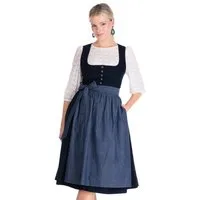 Hammerschmid Dirndl Cord Dirndl 2tlg. - ALMSEE - dunkelblau