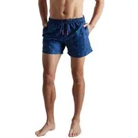 CECEBA Badehose CECEBA Herren Badeshorts blau bedruckt (1-St)
