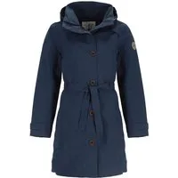 Blue Wave Funktionsmantel Damen Funktions-Trenchcoat Jennifer - Regenjacke Wasserdicht Winddicht Wassersäule 10000 mm, Verschweißte Nähte, Atmungsaktiv, Mesh-Futter
