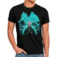 style3 T-Shirt Kakashi vs Susanoo sasuke hatake shikamaru kage naruto