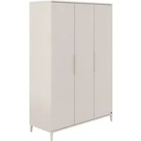 YUNY by PAIDI Kleiderschrank SISTER LOU inkl. Kleiderstangen und Einlegeböden Beige, zertifizierte Qualität, Soft-Close