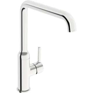 Hansa HANSAVANTIS Style Küchenarmatur 54221107 seitenbedient, Niederdruck, Ausladung 255mm, chrom