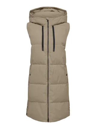 JDY - JDYBLAIR LONG HOOD WAISTCOAT OTW NOOS Walnut - Gr. - L