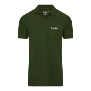 Basic Polo von Ballin Est. 2013 in der farbe Grun und in größe S.