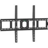 ONKRON TV-Wandhalterung 55-100 Zoll, bis 80 kg, VESA 75x75-800x600, UF4-B, (bis 100,00 Zoll, fest, flach, ultra slim, integrierte Wasserwaage)