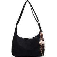 Zaewry Schultertasche Umhängetasche Damen Veloursleder Tasche Damen Crossbody Bag, Crossbag mit verstellbarem Schultergurt für Arbeit Reisen Alltag