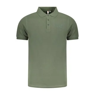 Accademia Militare Verde Baumwolle Herren Polo