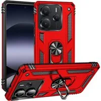 CoolGadget Handyhülle Armor Shield Case für Xiaomi Redmi Note 14 5G 6,67 Zoll, Outdoor Cover mit Magnet Ringhalterung Hülle für Redmi Note 14 5G