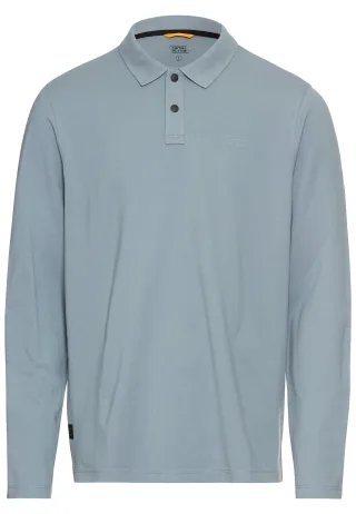 camel active - Polo Shirt mit Cooling Performance stone blue - Gr. - XXL