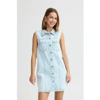 ICHI Jeanskleid Denimkleid IHPAMMI