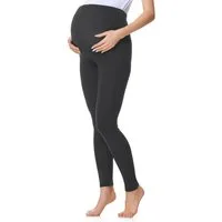 Be Mammy Umstandsleggings Lang Damen Umstandshose BE20-230 (1-tlg) aus Baumwolle