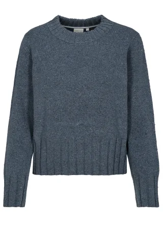 THE FASHION PEOPLE - Naps Pullover knitted indigo blue multi - Gr. - S