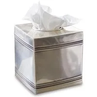 Mirabeau Badaccessoire-Set Taschentuchbox Semoine antiksilber