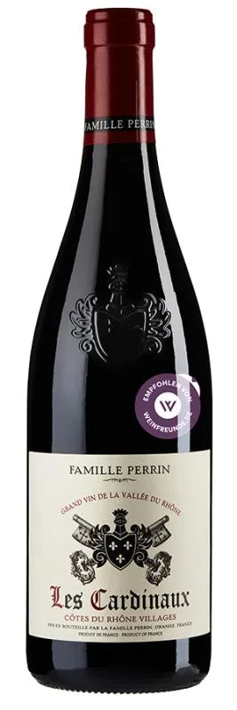 Les Cardinaux Côtes-du-Rhône Villages - 2023 - Famille Perrin - Französischer Rotwein