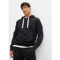 bonprix Hoodie Regular Fit, mit Kängurutasche, weich angeraute Innenseite