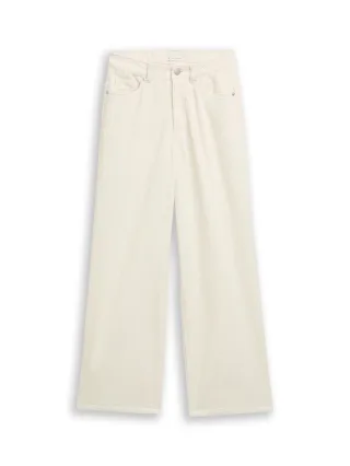 tom tailor kids - Wide Leg Cord Hose greyish white - Gr. - 140
