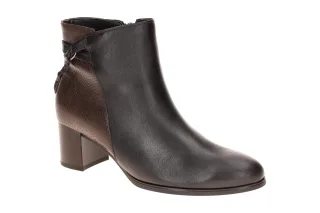 Gabor 8053.01 Damen Stiefeletten Moro Braun Ankle Boot Blockabsatz 5cm