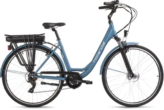 Hollandia "Lido" 7 Gang Shimano Tourney Schaltwerk Kettenschaltung Frontmotor 250 W Pedelec, Elektrofahrrad für Damen u. Herren