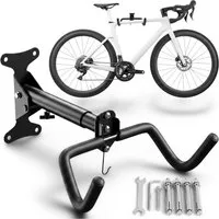 Roysson Home Fahrradwandhalterung BIKEHOLD Klappbare und verstellbare Fahrradhalter Wandhalterung, für Fahrräder und ausgewählte E-Bikes bis 25 kg