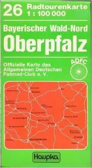 Deutsche Radtourenkarte 26. Bayerischer Wald- Nord / Oberpfalz 1 : 100 000