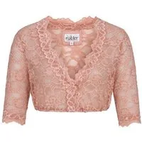 Nübler Dirndlbluse Dirndlbluse 3/4 Arm Laura in Rose von Nübler