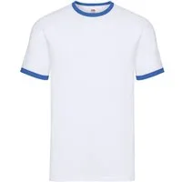 Fruit of the Loom Rundhalsshirt Fruit of the Loom Valueweight Ringer T