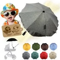 BambiniWelt by Rafael K. Kinderwagen-Sonnenschutzhülle Sonnenschirm Sonnenschutz für Kinderwagen Buggy Jogger universal UV50+, UV 50+ Schutz