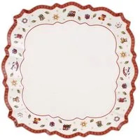Villeroy & Boch Servierplatte Toy's Delight Servierteller, Porzellan, (1-tlg), Premium Porcelain, 1 Stck, Handw., mikrow.sicher