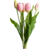 Kunstblume Tulpenbündel Holland real Touch Tulpe, OTTO home, Höhe 35 cm