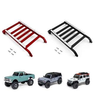 RC Car Models Simulation Aluminium Roof Luggage Rack Hood Cover Decoration Parts for Axial SCX30 1/30 Off-Road Truck Veh