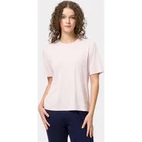 Les Lunes T-Shirt MILLIE Shirt Basic Locker geschnittenes Basic T-Shirt aus weichem Bambus-Mix
