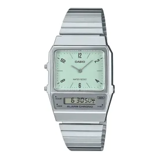Casio Casio Kollektion Vintage Herren Silberuhr AQ-800E-3AEF