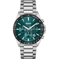 BOSS Chronograph STRIKE CHRONO 1514241, Quarzuhr, Armbanduhr, Herrenuhr, Edelstahlarmband, analog, Tag