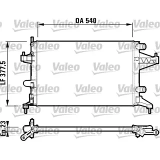 Valeo Opel Combo Corsa Tigra 732825