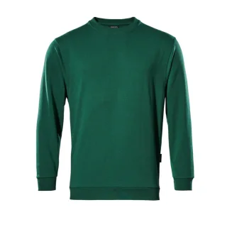 MASCOT Caribien Sweatshirt CROSSOVER Grün XXL - 00784-280-03-2XL