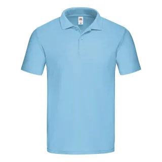 Fruit of the Loom - "Original" Poloshirt für Herren (Himmelblau)