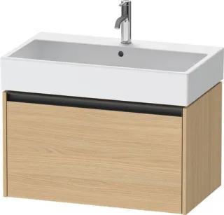 Duravit Ketho.2 Waschtischunterbau wandhängend Natur Eiche Matt 784x460x440 mm - K25077030300000 K25077030300000