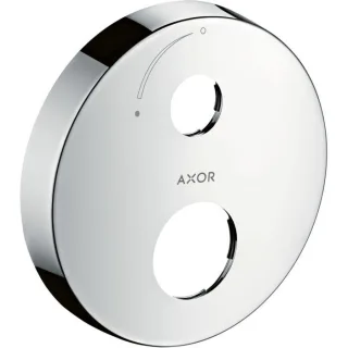 hansgrohe Axor Verlängerungsrosette 14963820 2-Loch, rund, Pfeil, brushed Nickel