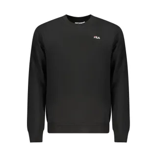 Fila Schwarzes Bio-Baumwoll-Herren-Sweatshirt