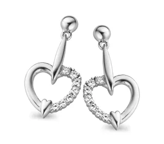 Orphelia Damen-Ohrhänger aus 925er Sterlingsilber – Silber ZO-5106