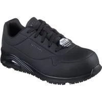 Skechers WORK UNO SR - DOLTIN Berufsschuh, Arbeitsschuh, Sicherheitsschuh, Halbschuh mit Zehenschutz