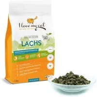Bellfor I love my cat Trockenfutter für Katzen mit Lachs - 1,2 kg, für: Katzen
