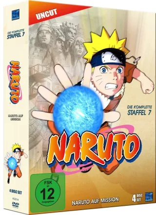 Naruto Staffel 7: Naruto auf Mission (Episoden 158-183 uncut) [4 DVDs]