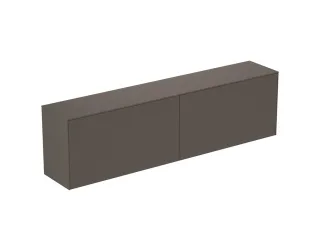 Ideal Standard Waschtischplatte Conca ohne Ausschnitt TF030Y2, 1202x373mm Anthrazit, TF030Y2 TF030Y2