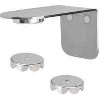 bremermann Seifenhalter Magnet-Seifenhalter PUREZZA – hängende Seife durch Magnet – matt, Breite: 4,5 cm, 1-St.