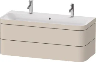 Duravit Happy D.2 Plus c-bonded Set wandhängend Taupe 1175x490x480 mm - HP4640O83830000 HP4640O83830000