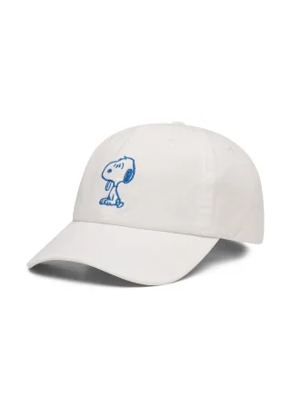 Peanuts Baumwoll-Cap mit Snoopy-Stickerei weiß - Gr. - one size