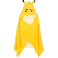 POKÉMON Handtuch Pikachu Kinder Kapuzenhandtuch 70x140cm